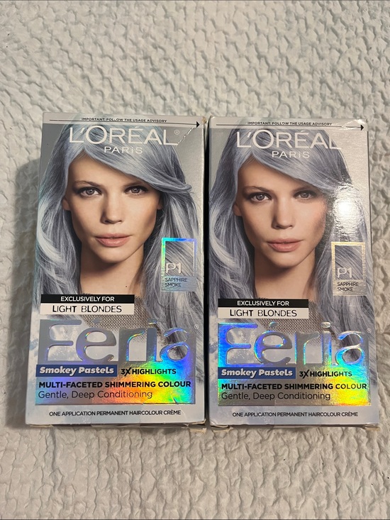 L'Oreal Other - NWT L’Oréal Féria Hair Dye Sapphire Smoke